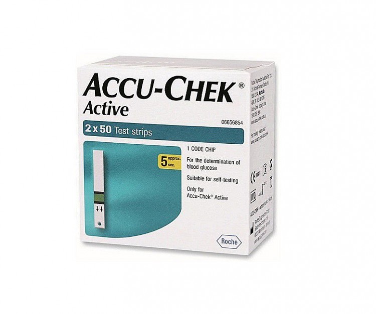 Тест-полоски Accu-Chek Active N 100