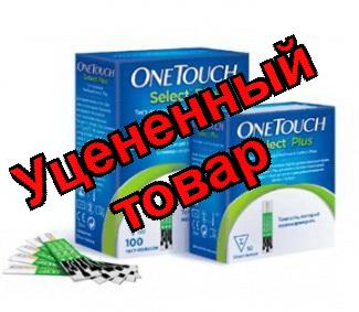 Тест-полоски One Touch select plus N 25
