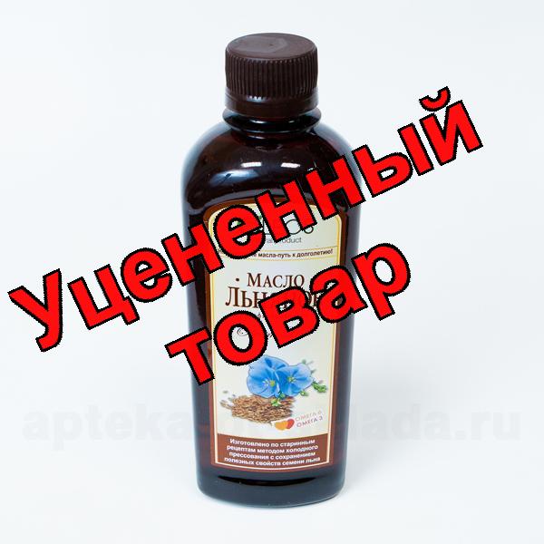 Олеос масло льняное нерафинированное БАД 350 мл