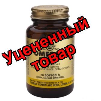Солгар Двойная Омега-3 700мг ЭПК и ДГК БАД капс N 30