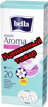 Прокладки ежедневные ультратонкие bella Panty aroma fresh 20 шт