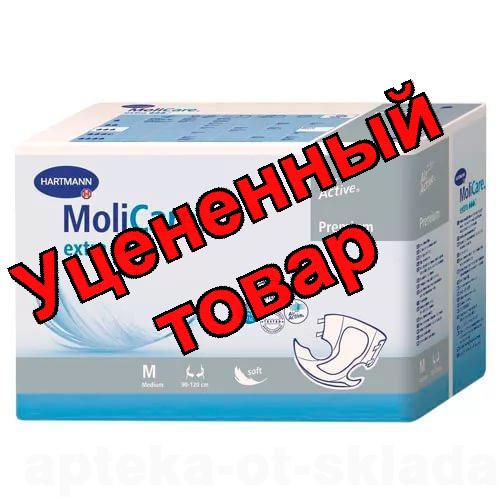 Hartmann molicare Premiun extra soft подгузники M 90-120 см N 10