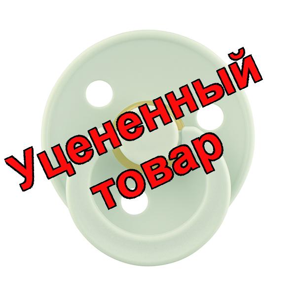 Lubby пустышка детская латексная круглая форма соска 6+ мес арт 29983