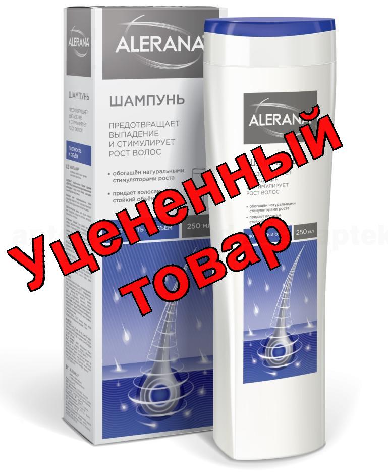 Алерана шампунь плотность и объем 250мл