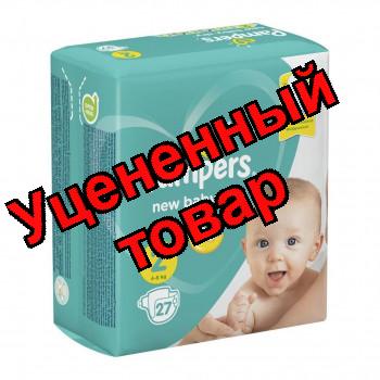Подгузники Pampers new baby-dry (р-р 2) 4-8кг N 27