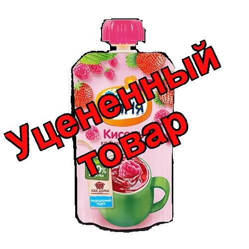 ФрутоНяня кисель клубника-малина 130 г