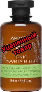 Апивита Гель для душа тонизирующий горный чай с эфирными маслами фл 250мл N 1