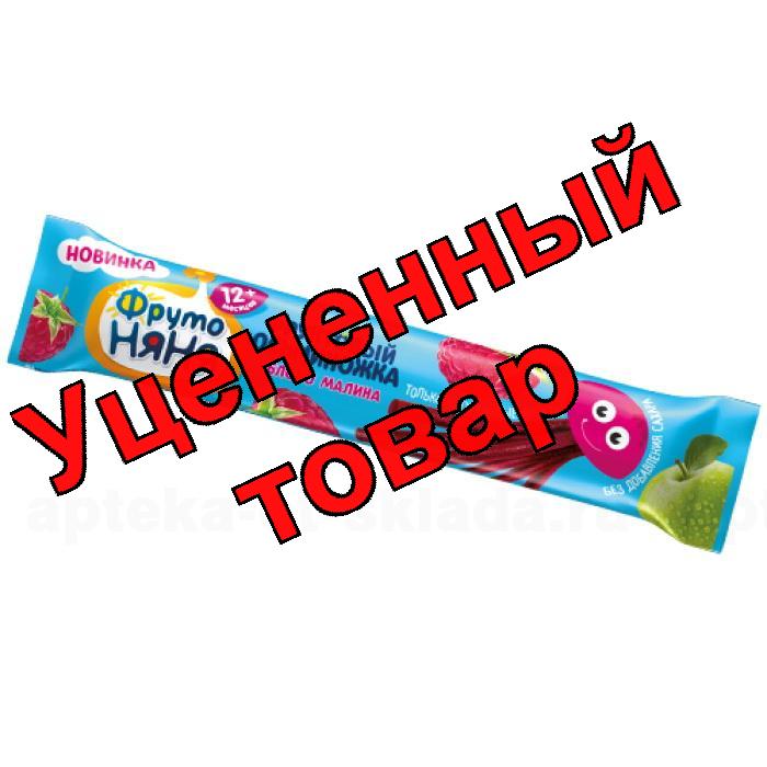 ФрутоНяня фруктовый осьминожка яблоко-малина 16г 12+мес