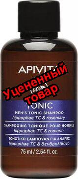 Апивита шампунь тонизирующий против выпадения волос для мужчин фл 75мл N 1
