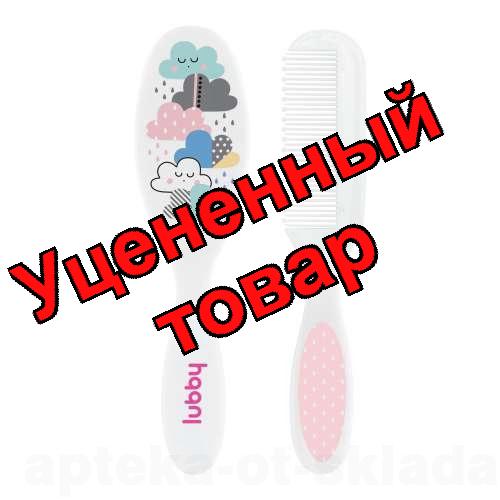 Lubby расческа и щетка для волос натуральная щетина /14342/ 0+мес