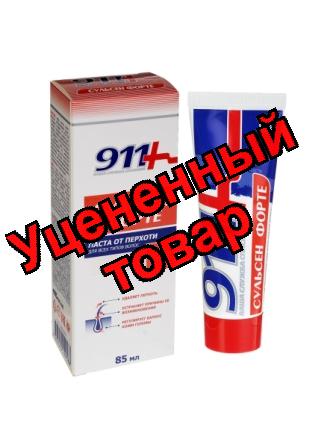 911 Сульсен Форте паста от перхоти 85мл