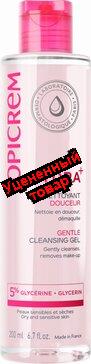 Топикрем мягкий очищающий гель для лица 200мл для чувст/сух кожи