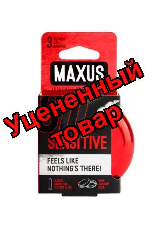 Презервативы Maxus sensitive ультратонкие N 3