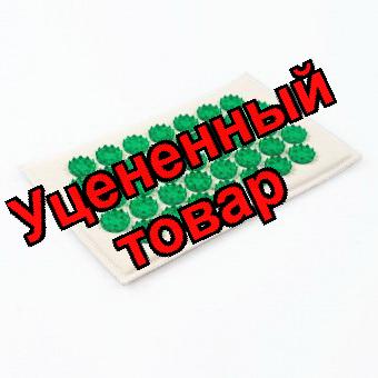 Аппликатор тибетский на мягкой подложке для чувствительной кожи зеленый 12*22 см