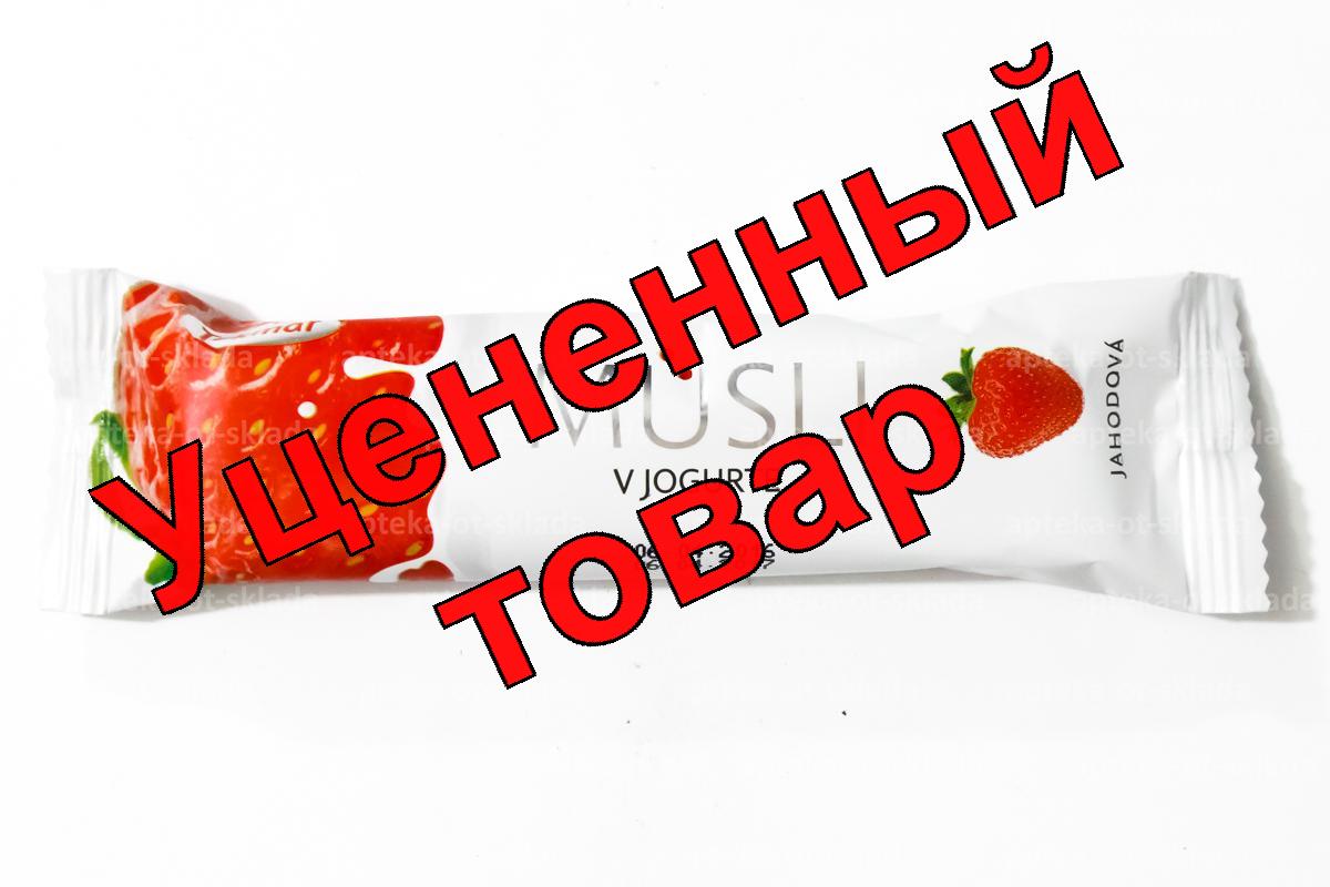 Батончик Мюсли в йогурте клубника 30гр