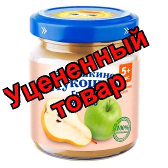 Бабушкино лукошко Пюре яблоко/груша 100г