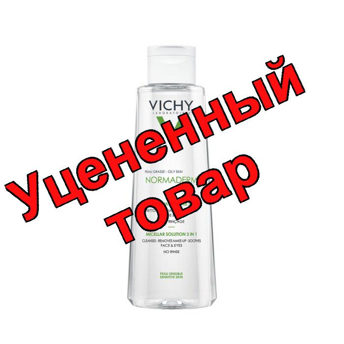 Виши нормадер лосьон мицеллярный 200мл для проблемной чувствительной кожи лица и