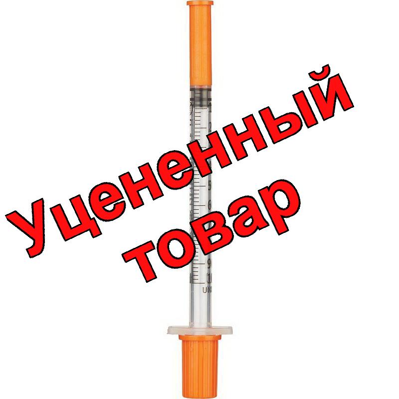 Шприц VM инсулиновый 1мл U-100 с иглой 29G 0.33x13мм