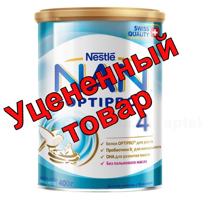 NAN-4 смесь сухая молочная 14+ 400г