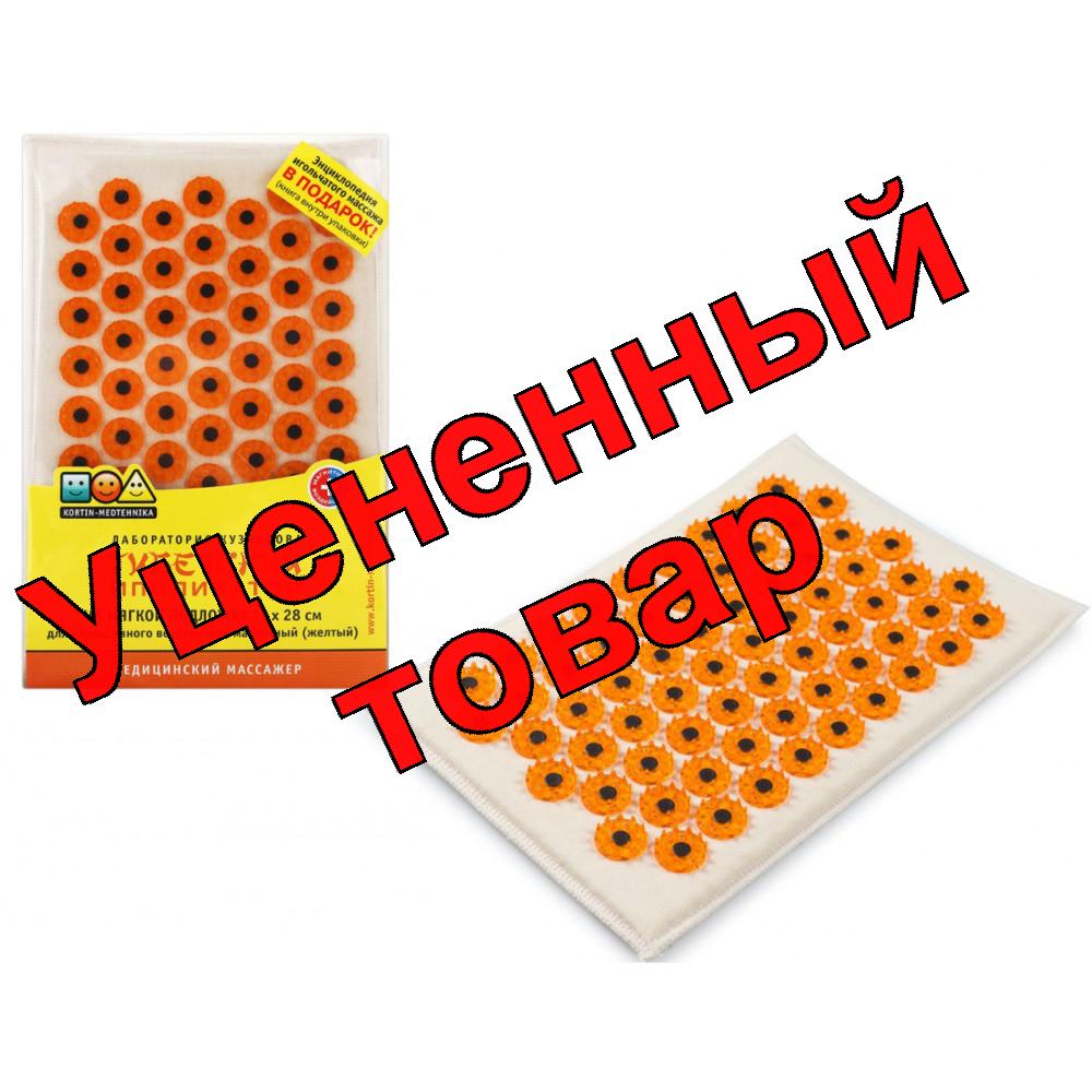 Иппликатор Тибетский желтый на мягкой подложке 17х28см интенс магнитн