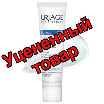 Uriage Bariederm востанавливающий цика-крем с Cu-Zn и термальн водой для лица и тела 40мл
