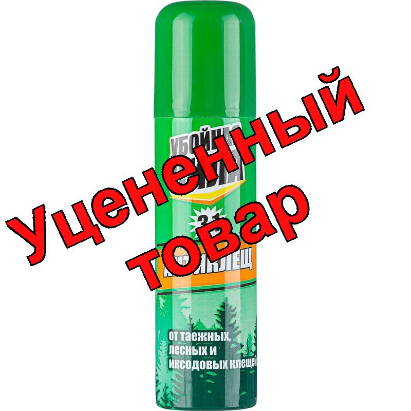 Убойная сила антиклещ 3в1 аэрозоль от клещей и комаров 150 мл