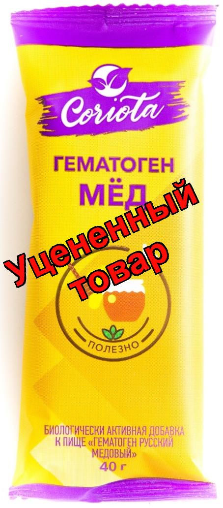 Coriota гематоген медовый 40г N 1