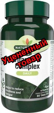 Natures Aid Витамины группы В Vitamin B-complex таб N90