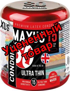 Презервативы Maxus sensitive ультратонкие N 15