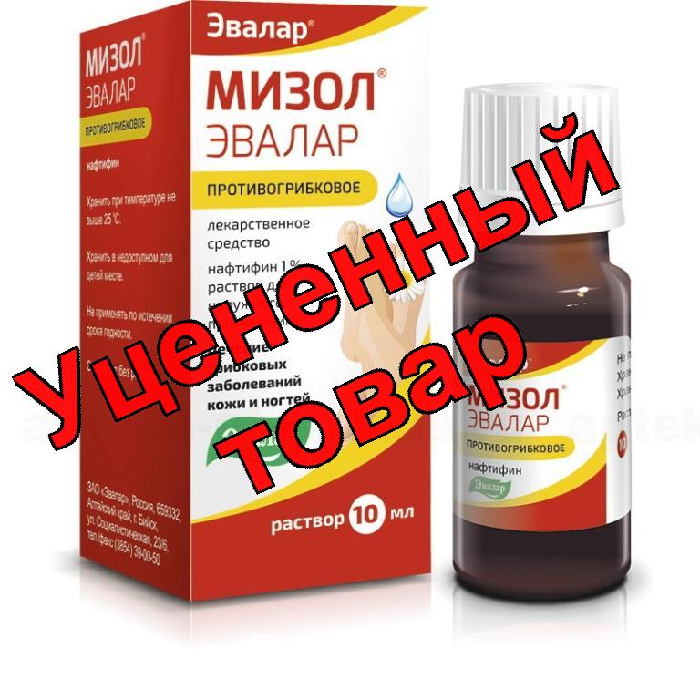 Мизол Эвалар р-р для наруж прим 1% 10мл фл