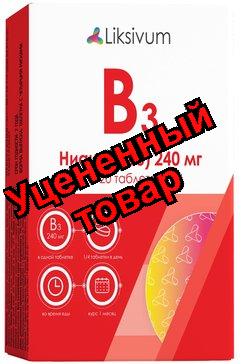 Liksivum Ниацин Витамин В3 таб 240мг N 20