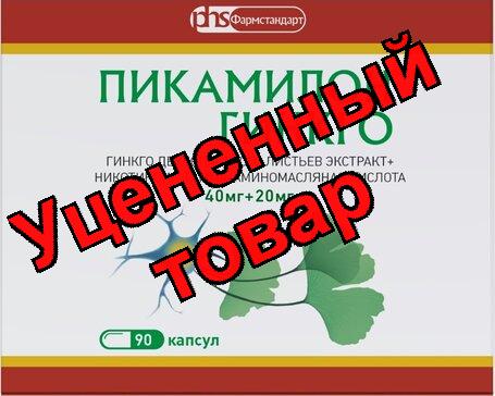 Пикамилон Гинкго капс 40мг+20 мг N 90