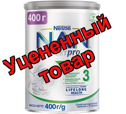 NAN-3 кисломолочный смесь сухая с 12 мес 400г