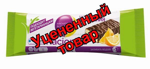 Рационика диетический батончик глазированный апельсин 50г