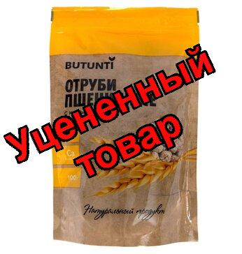 Butunti отруби хрустящие пшеничные с кальцием 100г N 1