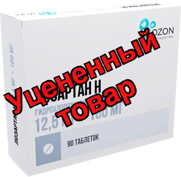 Лозартан-Н таб п/о плен 12,5мг+100мг N 30