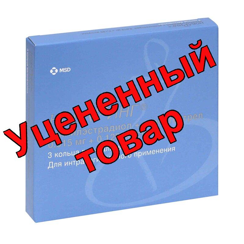 НоваРинг кольцо вагинальное + аппликатор N 3