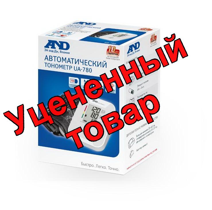Тонометр AND UA-780 /автоматический/память 30 измерений/адаптер