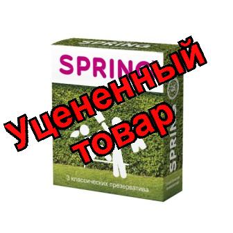 Spring презерватив classic классич латекс N 3
