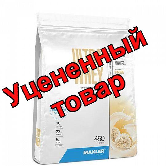 Maxler Ultra Whey Протеин сывороточный ванильное мороженое 450г N 1