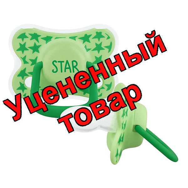 Lubby соска-пустышка силиконовая 6+ (13657)