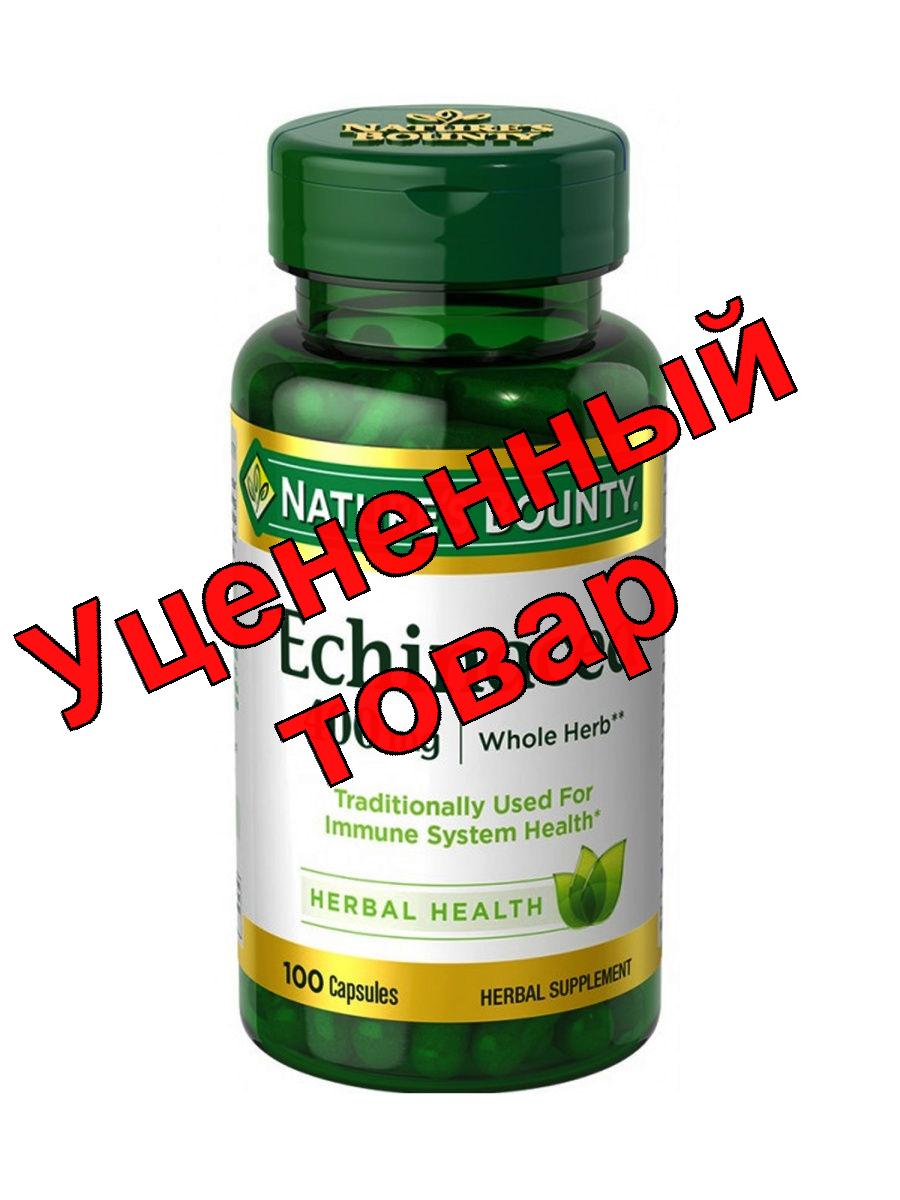 Natures Bounty натуральная эхинацея 400мг БАД капс N 100