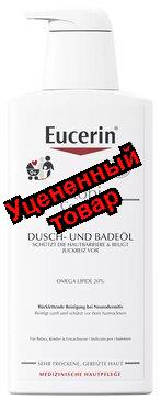 Eucerin atopicontrol масло для душа очищающее фл 400мл N 1