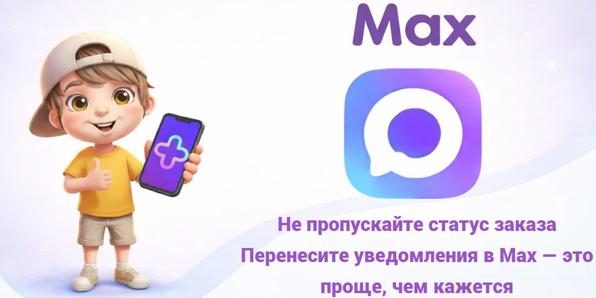 Настройка уведомлений в Max